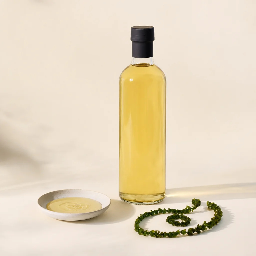 Algae oil bottle